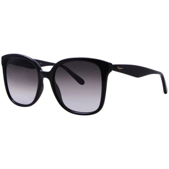 Salvatore Ferragamo SF1072S 001 Sunglasses Women's Black/Black
